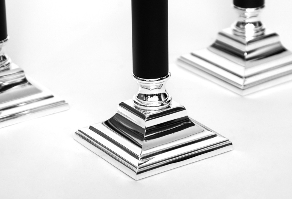 candelabros bañados en plata refinado dise 209 o candelabro plateado negro candelabro plata candelabros bañados en plata refinado dise 209 o candelabro plateado negro candelabro plata