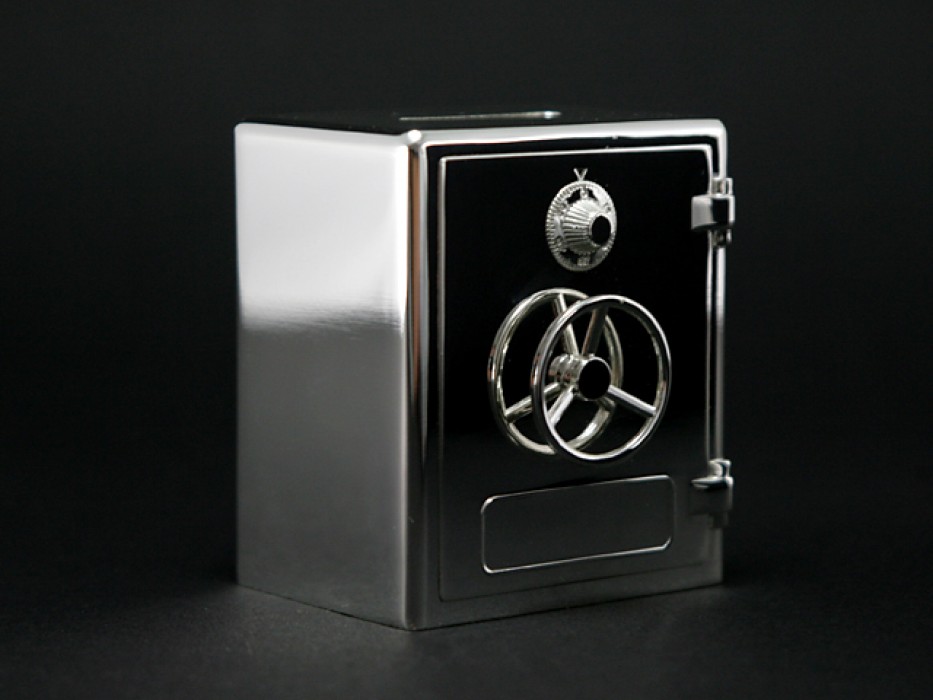 PIGGY BANK SAFE SAFE BANKSAFE BANK VAULT SOLID CHILDREN MONEY BOX TANK