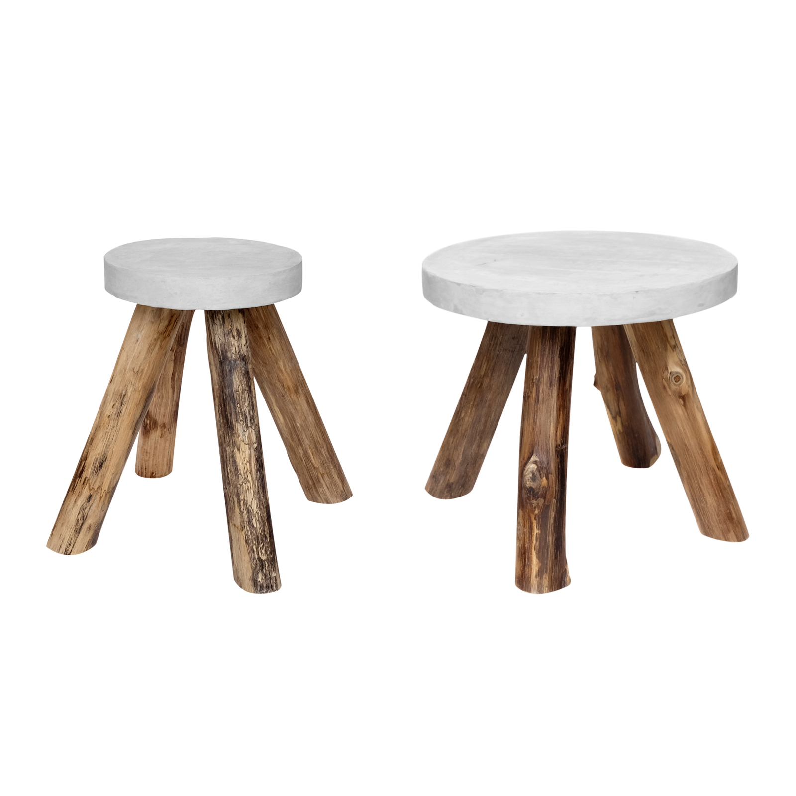 BEISTELLTISCH TEAKHOLZ BETON RUND STEIN HOLZ COUCHTISCH WEIß GARTEN Couchtisch Holz Rund Oval ~ BEISTELLTISCH TEAKHOLZ BETON RUND STEIN HOLZ COUCHTISCH WEIß GARTEN