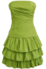 Kurzes Taftkleid