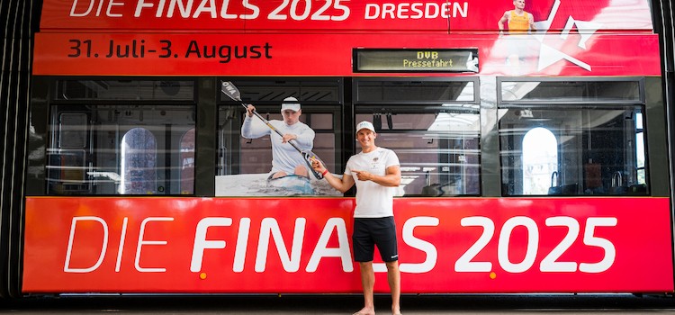 Die Finals: Vorstellung der Finals-Straßenbahn mit Tom Liebscher-Lucz