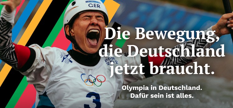 Dafür sein ist alles. Olympische und Paralympische Spiele in Deutschland.