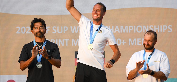 SUP WM: Gold für Lauble & Weidert 