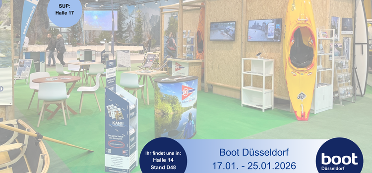 DKV und Kanu-Verband NRW auf der boot Düsseldorf 2026