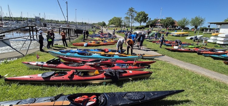 Auf der Weser mit der Tide gegen den Strom