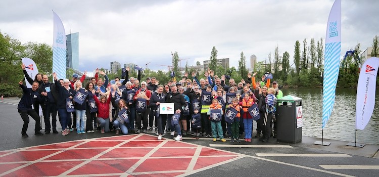 Clean River Project und Deutscher Kanu-Verband unterzeichnen Kooperationsvereinbarung am Main