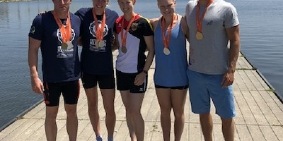 Tom Liebscher und Sarah Brüßler siegen bei den European Universities Games