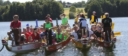 Drachenbootregatta in Hof mit Para-Beteiligung