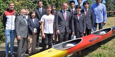 Landesinnenminister Pistorius lobt LKV Niedersachsen für internationales Engagement im Kanusport