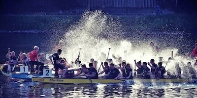 Hamelner Drachenboot-Funregatta ein voller Erfolg