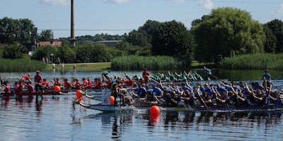 Wassersport-Spektakel am Reitbahnsee