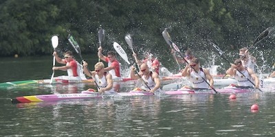 EM Belgrad: DKV-Rennkanuten verpassen über 500m zweimal knapp Gold