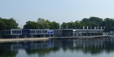 Stolz auf das neue Zuhause der Kanuten