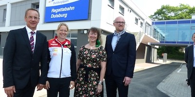 Modernisiertes Leistungszentrum Kanu-Rennsport eingeweiht
