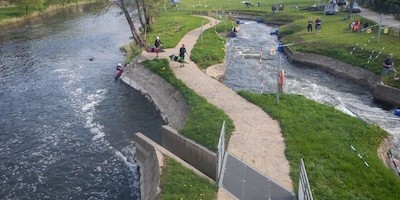 Nachwuchslehrgang im Wildwasserrennsport