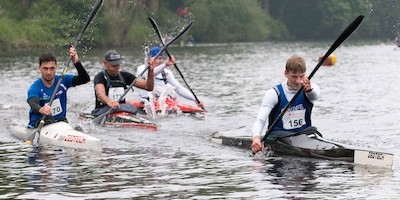 Kanu-Marathon in Rheine mit internationaler Beteiligung