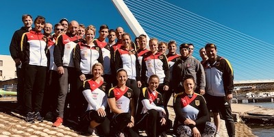 Hoffen auf komplikationsfreien Rückflug aus dem Trainingslager Sevilla