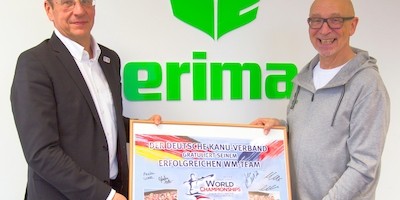 Deutscher Kanu-Verband verlängert Ausrüstervertrag mit ERIMA