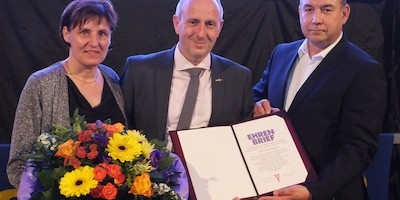 Ulf Andres mit DKV-Ehrenbrief ausgezeichnet