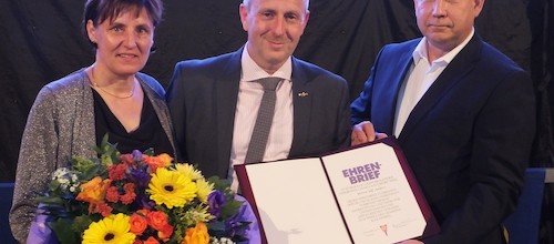 Ulf Andres mit DKV-Ehrenbrief ausgezeichnet