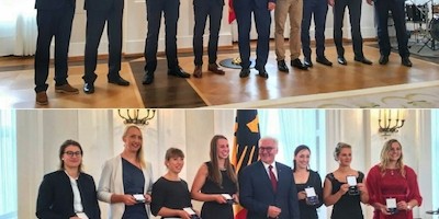 World Games Sieger werden mit Silbernem Lorbeerblatt geehrt