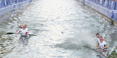Mix-Duos im K2 und C2 starten erstmals beim Potsdamer Kanalsprint