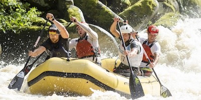 Erfolgreiches Rafting Wochenende in den „Devil Streams“
