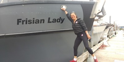 Freya Hoffmeister: Finish mit Endspurt