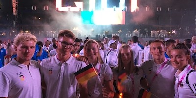 DKV-Nachwuchs bei den Europäischen Jugendspielen guter Dinge