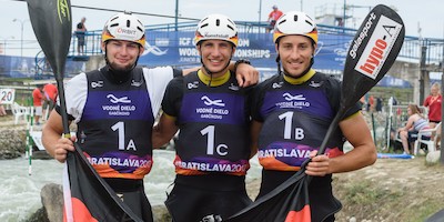Goldener Abschluss für Slalom-Nachwuchs in Bratislava