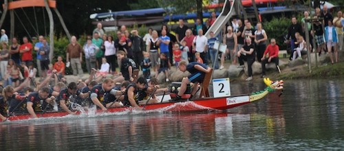 Wassersport-Spektakel am Reitbahnsee