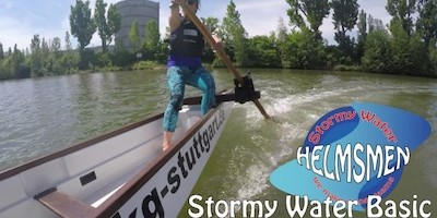 Drachenboot Steuerleutetraining Stormy Water Basic
