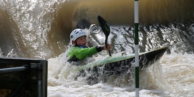 Florian Frenzel und Kimberley King paddeln stark bei Norddeutschen Meisterschaften
