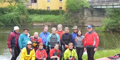 46. Grenzlandrallye des Saarländischen Kanu-Bunds auf der Blies