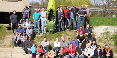 Deutsch-französischer Saisonstart der Kanuten