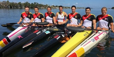 Kajak-Damen legen Endspurt in Florida ein