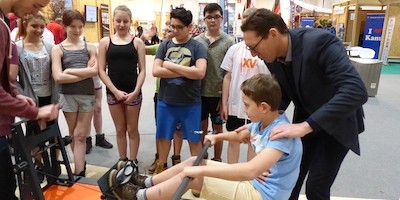 Andreas Dittmer auf der boot 2017