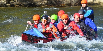 Konstanzer Kanuten auf der Ardeche