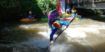 Freestyle Youngster in Action beim Mühlenrodeo