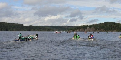 Langstreckenregatta auf der Bleilochtalsperre