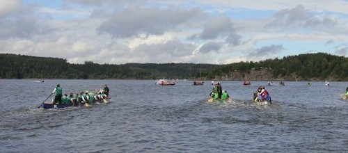Langstreckenregatta auf der Bleilochtalsperre