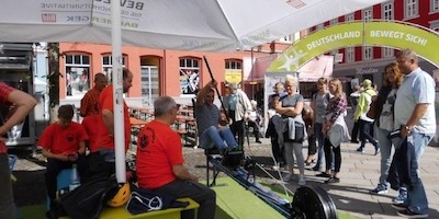 Auf dem Paddelergometer den Kanusport entdeckt