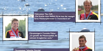 Olympiateilnehmer bereiten sich auf der Regattastrecke Oberschleißheim schon auf Rio vor