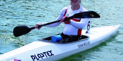 Edina Müller paddelte direkt ins WM-Finale