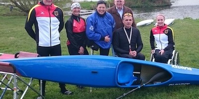 Parakanutraining am Wassersportzentrum Hamburg-Allermöhe