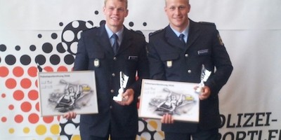 Brendel und Rendschmidt/Groß als Polizeisportler des Jahres geehrt