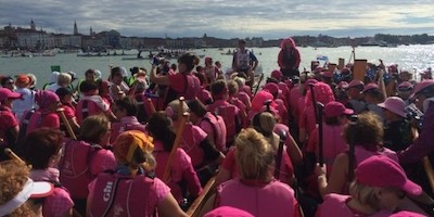 Wanderfahrt in Pink