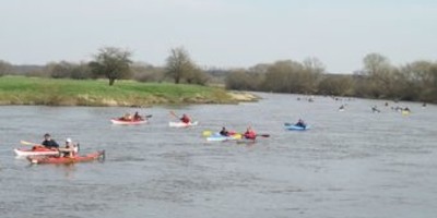 Aller-Hochwasser-Rallye - Bootsvielfalt auf Ausdauer-Tour