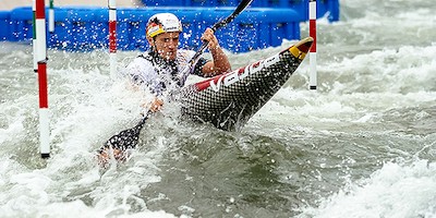Sebastian Schubert holt Silber beim Olympiatest in Rio