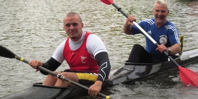 Weltmeister und Special Olympics-Sieger auf dem Quellitzsee